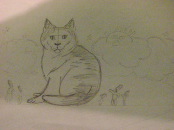 Creation of The Great Cat: Step 4
